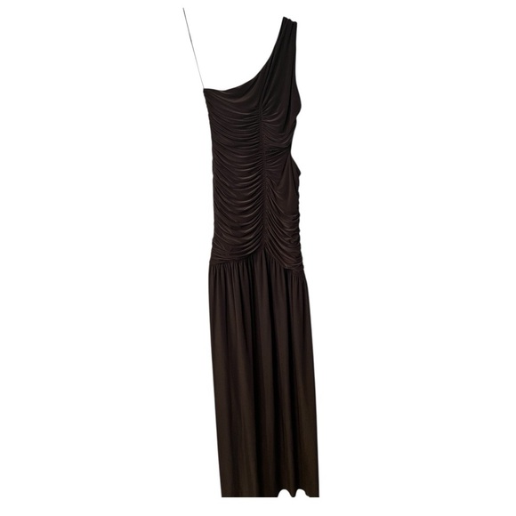 MISA Los Angeles Samsara One-Shoulder
Ruched Cutout Maxi Dress Size Small NWT - Picture 7 of 14